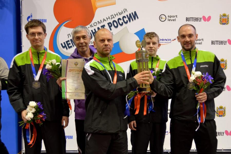 Спортсмен СВФУ завоевал «бронзу» на чемпионате России по настольному теннису 